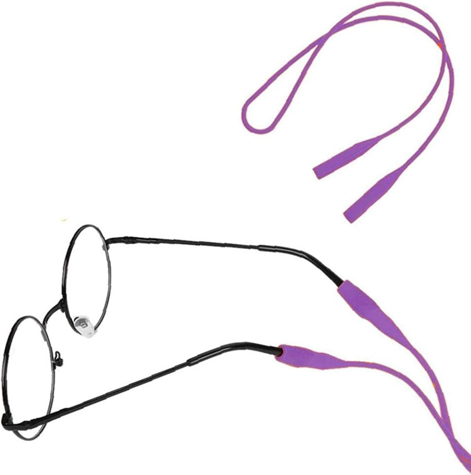 REVAHI Correa elástica para anteojos, Resistente al Agua, para Deportes, anteojos de Sol, Cadena para Mujeres y Hombres