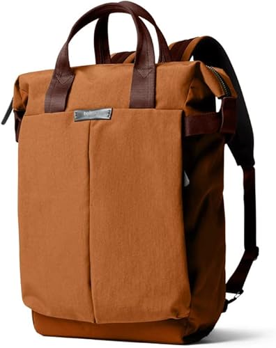 Bellroy Tokyo Totepack, mochila convertible tejida resistente al agua y bolso tote - Bronce