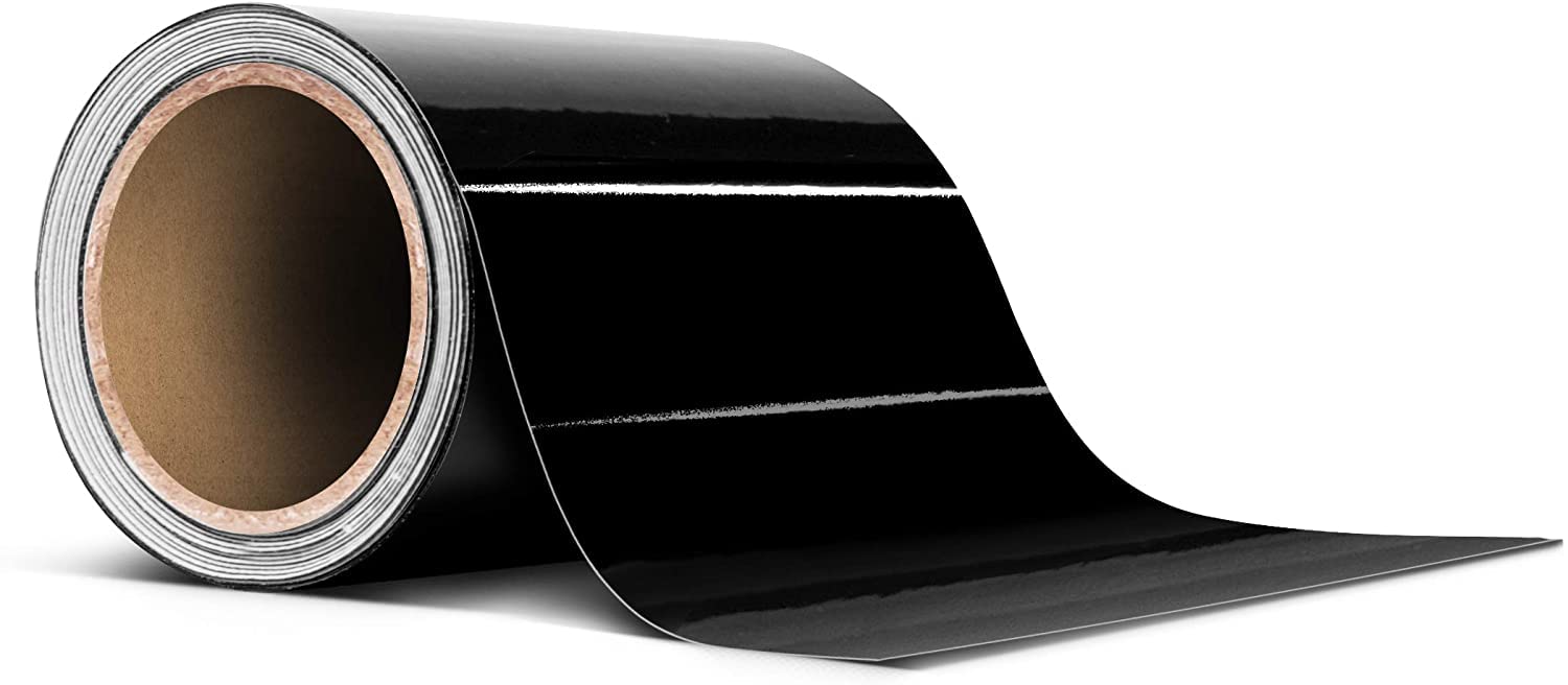 SIA VENDORS? High Vinyl Wrap Sticker Decal Car Internal Wraps Self Adhesive DIY Film, Waterproof Wrap Roll Without Bubble (24 X 78 Inch, Black Glossy)-image-38