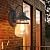 Tarentlight Outdoor Wall Sconce with Clear Seeded Glass Shade,Waterproof Exterior Fixture in Oil Rubbed Bronze Finish,Suit for Wet Locations,Easily Installed in Porch Patio Entryway,Doorway,Corridor