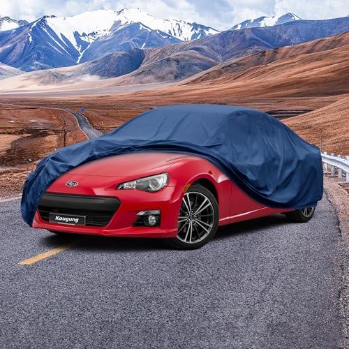 Image of Kaugung Heavy Duty Car Cover Custom Fit Subaru BRZ (2012-2025), Waterproof All Weather Resistant Outdoor Sun Rain Dust Snow Protection with Anti-Theft Lock.(USA Warehouse,Within 3-7 Days)