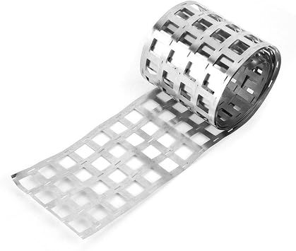 DEWIN Pure Nickel Strip 99.6% Nickel, 1M 0.15 mm Soldering Tabs for High Capacity 18650 Lithium Battery Pack, Li-Po, NiMh and NiCd Battery Pack and Spot Welding