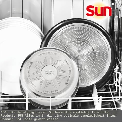 Tefal Ingenio Natural Force Bratpfanne, 24 cm, stapelbar, antihaftbeschichtet, Induktion L3960402 – Ansicht 6