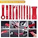 GOOACC 102Pcs Trim Removal Tool, Auto Terminal Removal Tool, Auto Clip Pliers Stereo Removal Tools, Car Upholstery Repair Removal Kit,Precision Hook and Pick Set, Round Handle Crowbar