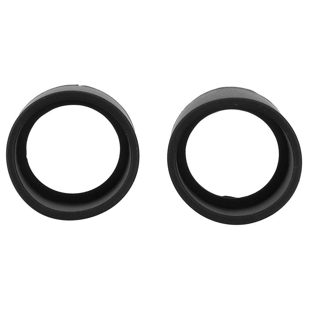 2 pezzi di copertura oculare protettore oculare in gomma morbida diametro 36 mm attacco microscopio stereo per microscopio stereo 32-36 mm(KP-H1 bevel)