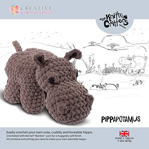 KNITTY CRITTERS Hippo-Pippapotamus