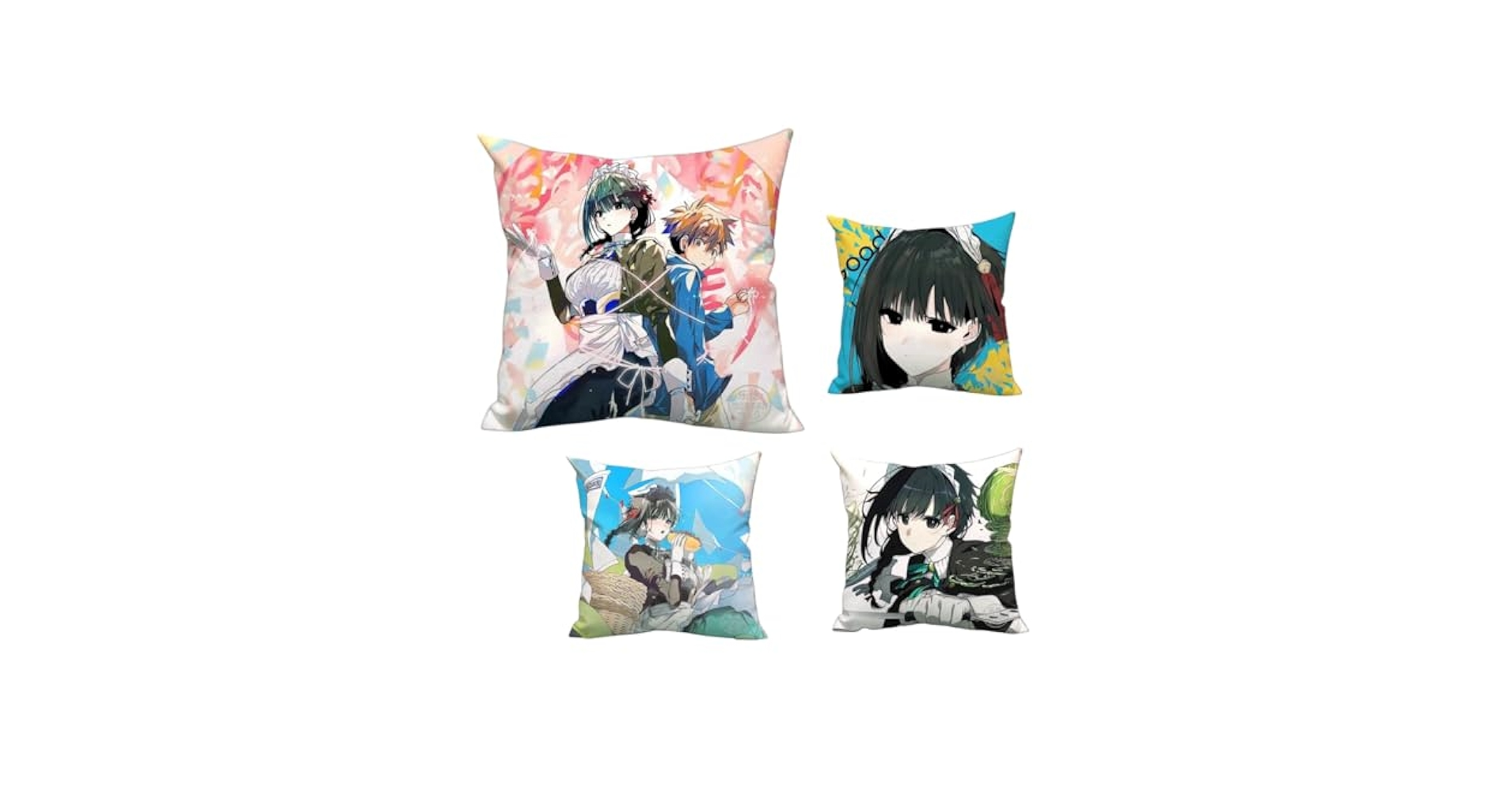 Amazon.co.jp: 君は冥土様 抱き枕 クッション 雪 ゆき 45*45cm