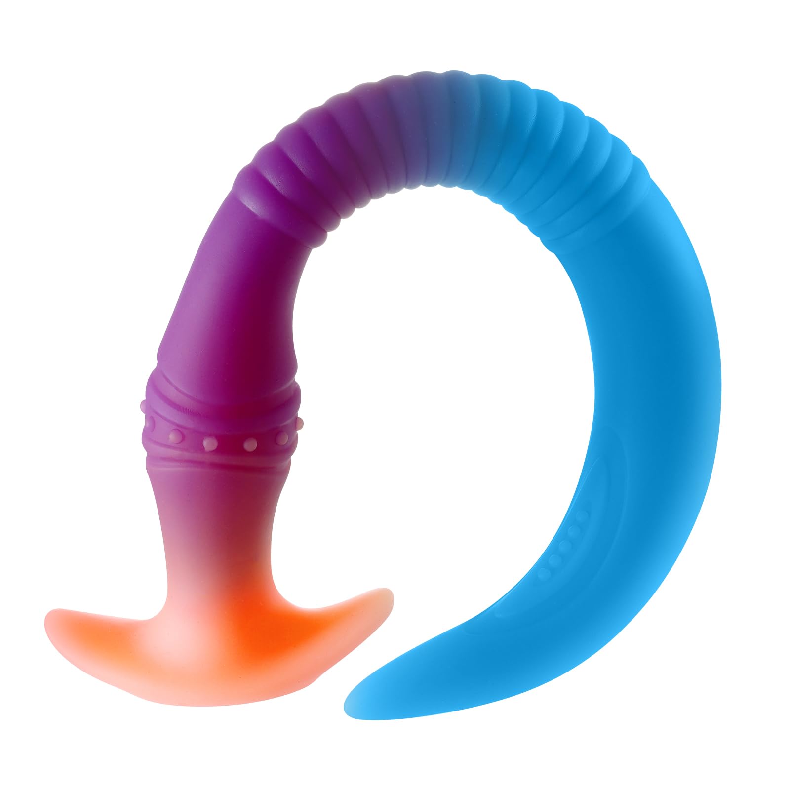 22.2 Inch Super Long Huge Butt Plug Dildo, Silicone Anal Plug (L)