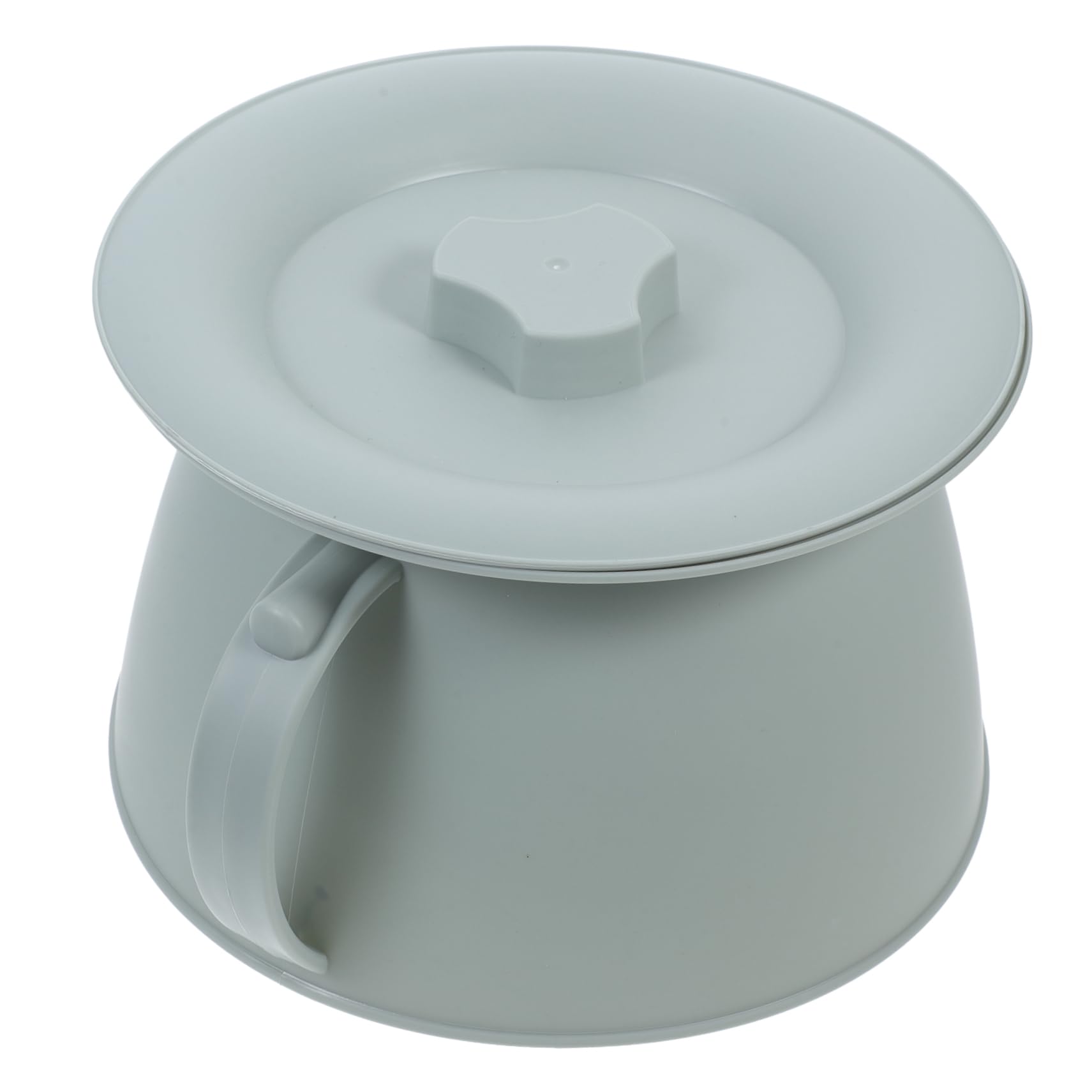 FRCOLOR Pot for Elderly Portable Urinal Lid Non-Slip Base Easy to Clean for Home Use