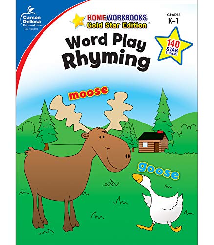 Word Play: Rhyming, Grades K - 1 (Home Workbooks)