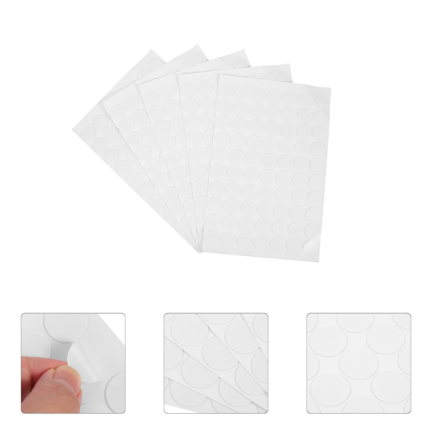 Acrylic Sticky Dot 300pcs Round Double Sided Adhesive Stickers