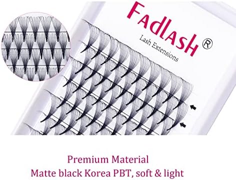 Eyelash Extensions Premade Fans Eyelash Extensions C CC D DD Curl Pointy Tip Pre Fan Eyelashes Premade Lash Extension Fans Volume Lash Extensions Pre Made Volume Lashes (10D-0.07D, 10mm) - 1