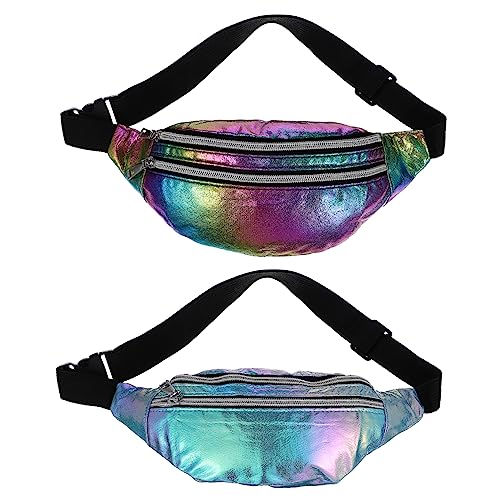 VALICLUD Pacote De 10 Peças Bolsa De Moedas Babuíno Para A Lua Cinto De Cintura Feminino Pano Oxford