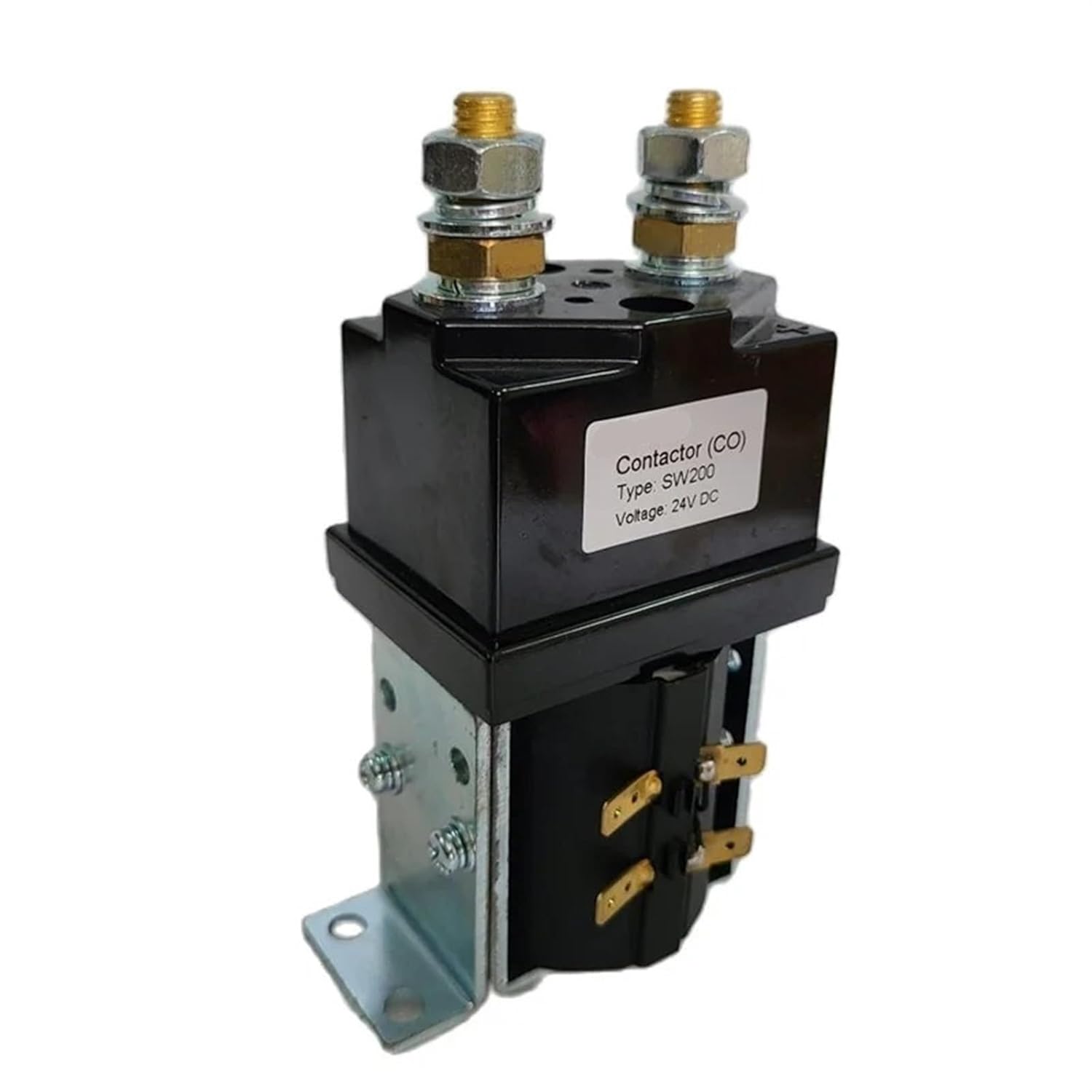 Replace SW200 12V 24V 36V 48V 72V 80V SW200-336 SW200-583 SW200-262 SW200-1 SW200-802 DC Contactor Solenoid Relay (Color : SW200 72-80V)