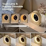 blonbar Sunrise Alarm Clock, Wake-up Light,Touch Lamp Night Light with Meteor Light, Stepless Dimmable Bedside Lamp, 10 Natural Sounds,Suitable for Family, Friends, and Children - Image 6