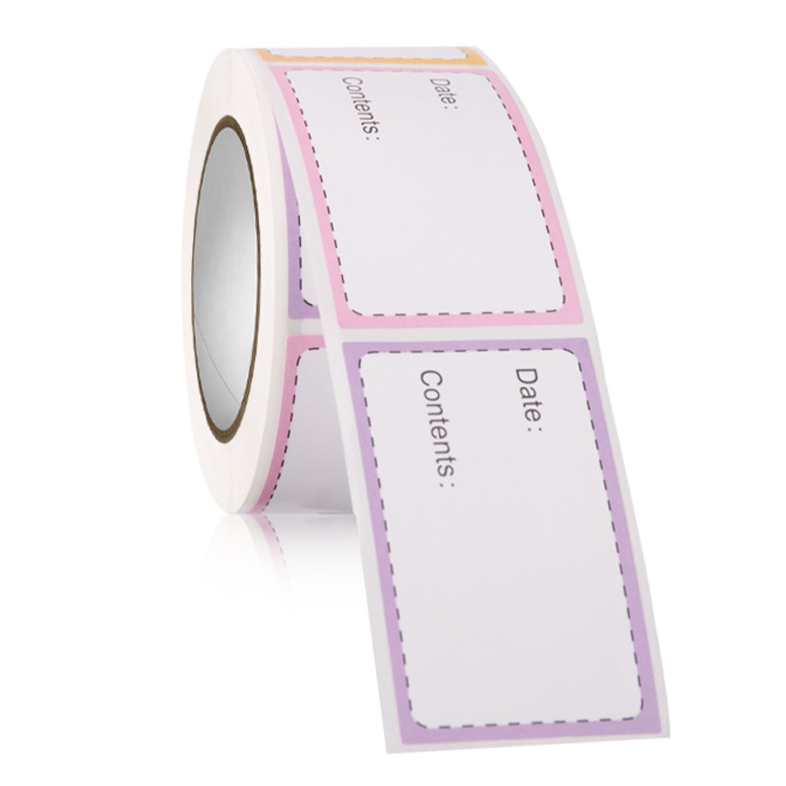 Xinsheinelry Freezer Labels 5x3cm Adhesive Labels for Food Organization 250PCS Stickers Roll Freezer