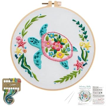 sea turtle embroidery design