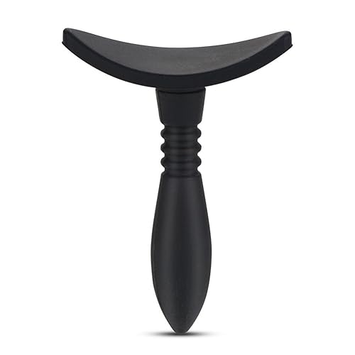 Sello de sombra de ojos Crease Silicona Sombra de ojos Sello Crease Fashion Lazy Eye Shadow Aplicator Eye Contour Herramienta de maquillaje Negro