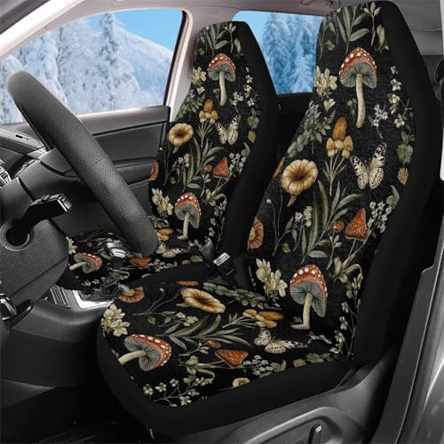 Housse de siege auto champignon anti-tache pour protéger vos sièges avant de voiture