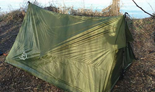 Trekker Tent 2 Trekking Pole Tent Lightweight 2 Person Backpacking Tent for Hiking Waterproof Quick Setup 3-Season Ultralight Tent for Camping Hiking Hunting RCP