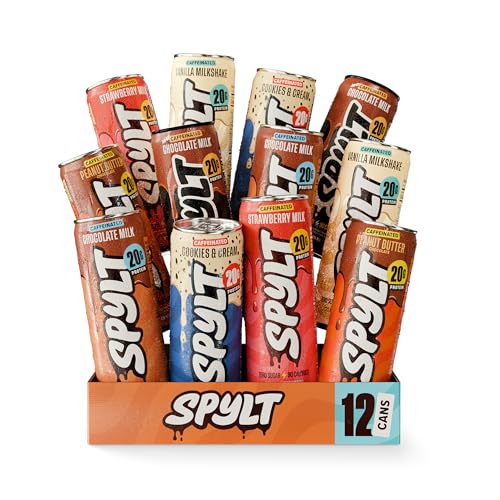 Image of Spylt High Protein Milk Drink Variety Pack, 20g Protein, 60mg Caffeine