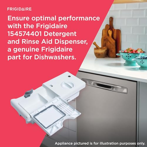 Frigidaire 154574401 Detergent and Rinse Dispenser for Dishwashers - image 4