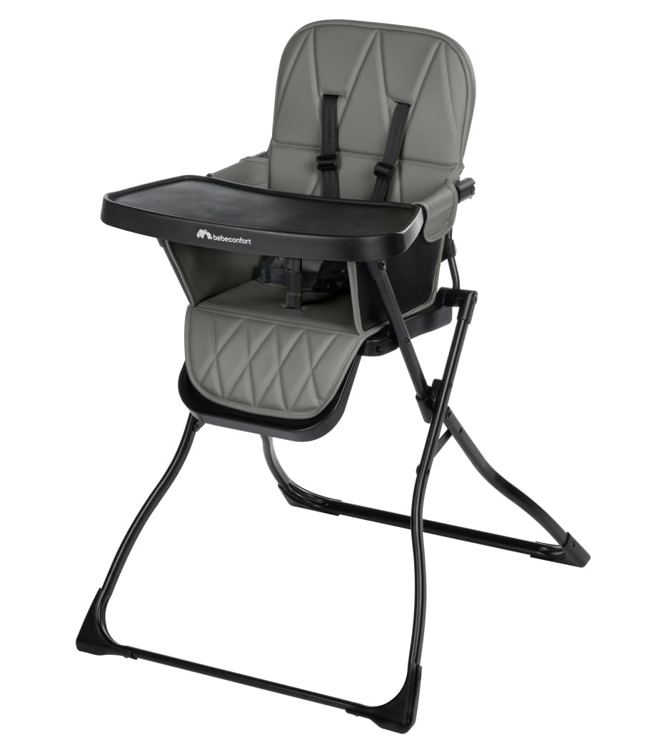Chaise haute bébé Lily Mineral Gray - Bebeconfort