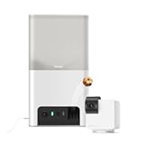 Cam 360 with Bites 2 Lite | Treat Dispenser, Pan-Tilt Camera, 1080p HD Video, Night Vision, Two-Way Audio, Sound and Motion Alerts, Cat and Dog Monitor