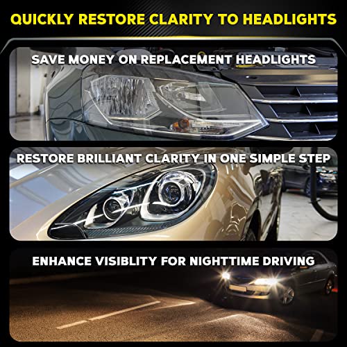 Meguiar's PlastX Clear Plastic Polish, Fast & Easy Plastic Restorer for