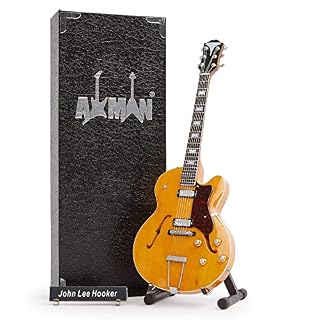 John Lee Hooker Réplique de guitare miniature - Les Beatles, Paul McCartney, John Lennon, RIngo Starr, George Harrison