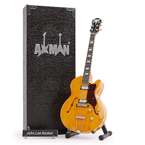 John Lee Hooker Réplique de guitare miniature - Les Beatles, Paul McCartney, John Lennon, RIngo Starr, George Harrison John Lee Hooker Réplique de guitare miniature
