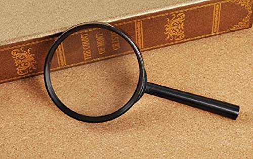 Szkło powiększające 5X Stary człowiek czytający gazety Szkło powiększające Okulary powiększające 75 mm Średnica obiektywu Ręczna lupa