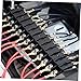 ABOOFAN 12 Way Fuse Box Block Car Fuse Holder Power Distribution Block Protective Shield