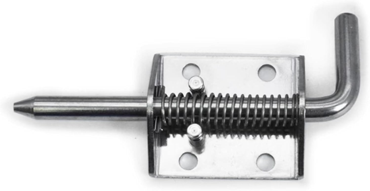 CL263 Spring Latch Hinge 304 Stainless Steel Cabinet Door Heavy Duty 1Pcs | HT3148/304steelvibro