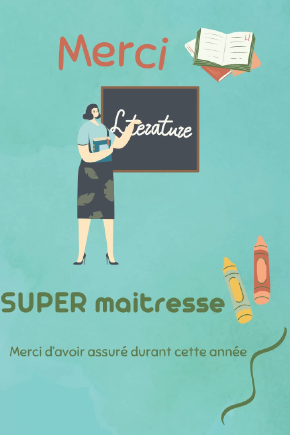Merci Math Theme Buy Merci Maîtresse:math: Carnet de notes remerciement maîtresse Cadeau ...