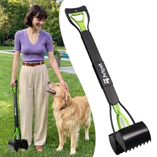 Artpet Pelle à déjections canines pour grands chiens, 81,3 cm de long, pelle à déjections...