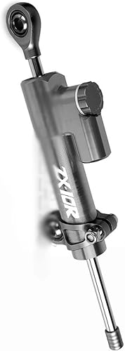 Miniatura 1 de NASJAQ Kit de soporte para Kawasaki ZX10R ZX 10R ZX 10 R 2004 2005 2006 2007-2021 2010 2011 2012 2013 2014 2015 Amortiguador de dirección ajustable