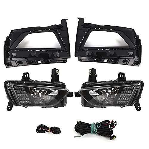 Luz Diurna LED, Carro LED DRL Luz Diurna 3 Cores Lâmpada de Neblina Acessório Automático