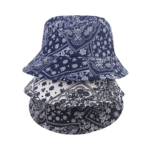 Weievarb Unisex Bucket Bush Hat, 2In1 Bandana