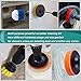 JUSONEY Drill Brush Scrub Pads 38 Piece Power Scrubber Cleaning Kit - All Purpose Cleaner Scrubbing Cordless Drill for Cleaning Pool Tile, Sinks, Bathtub, Brick, Ceramic, Marble, Auto, Boat