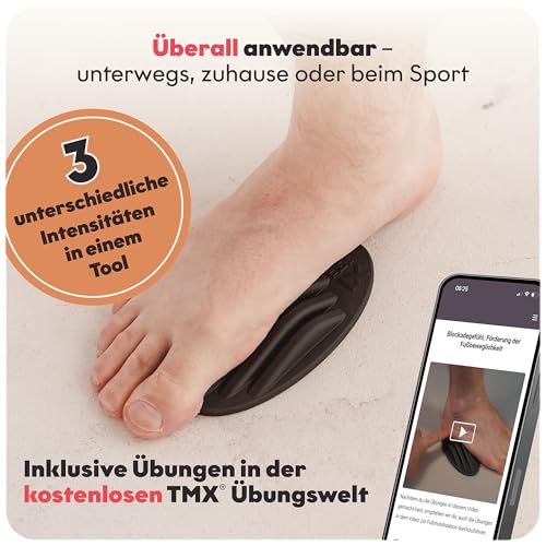 TMX® META Fußtrigger – Fußtrainer gegen Fersensporn & Plantarfasziitis | Linderung von Fußschmerzen, mehr Mobilität & besserem Gangbild | Fußmobilisator & Fußmassage Tool 5