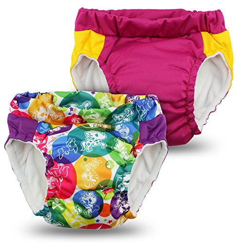 Kanga Care Lil Learnerz Reusable Toilet Training Pants (Medium - tokiCorno & Sherbert)