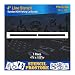 Pavement Stencils - 4 inch - Straight LINE Stencil - 4" x 108" x 1/8" (128 mil) - Pro-Grade