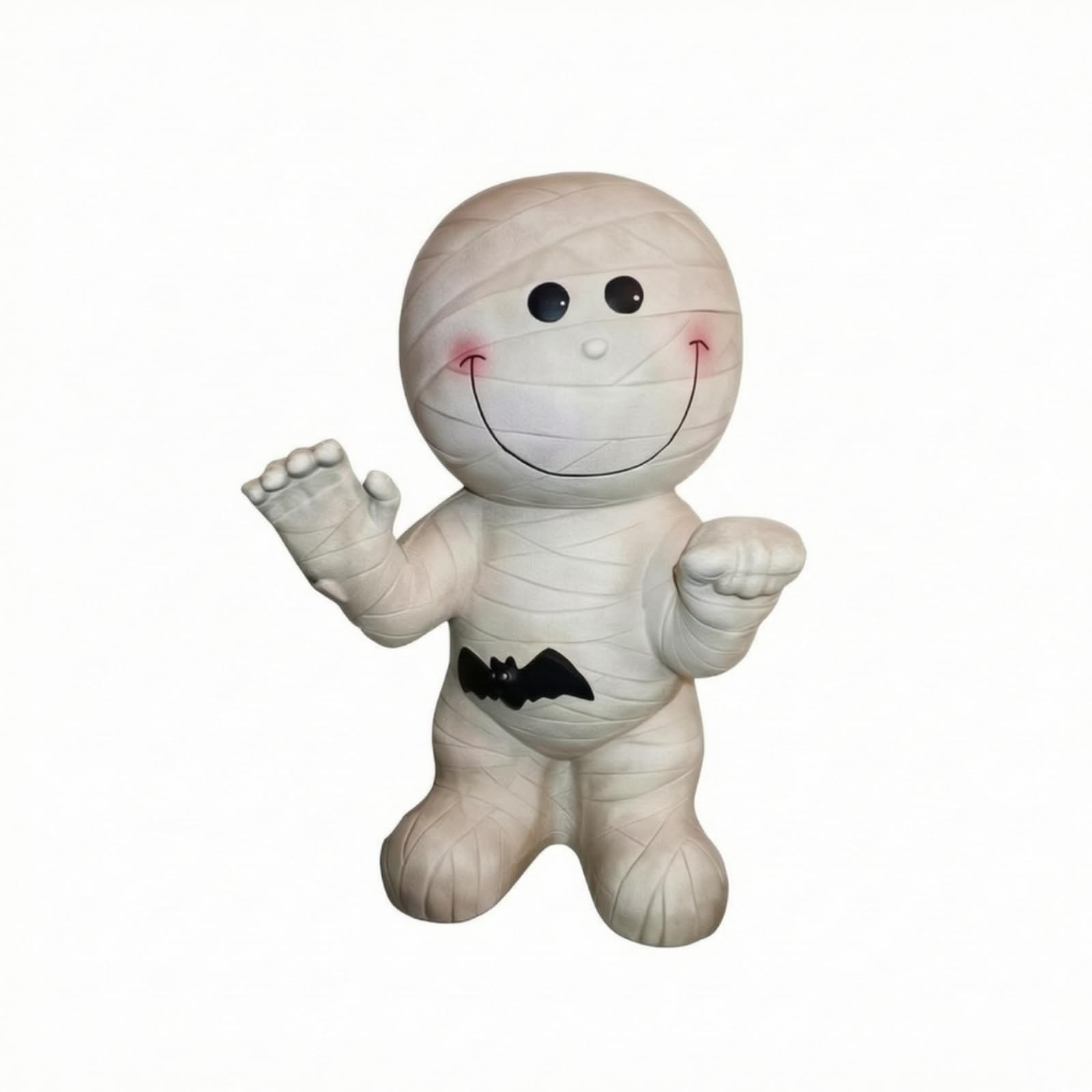 perfeclan Figura de Momia de Resina Decorativa Adorno Estatua Muñeco Escultura con Diseño Amigable y De de Murciélago Resina Resistente para Chimenea y