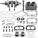1204334 Engine Rebuild Kit w/Crankshaft Camshaft Cylinder Engine Kit Fits for Polaris 800 RZR 2008-2014; for Ranger 800 2011-2017; for Sportsman 800 2008-2009 Replace#2205112 2204396 2204393