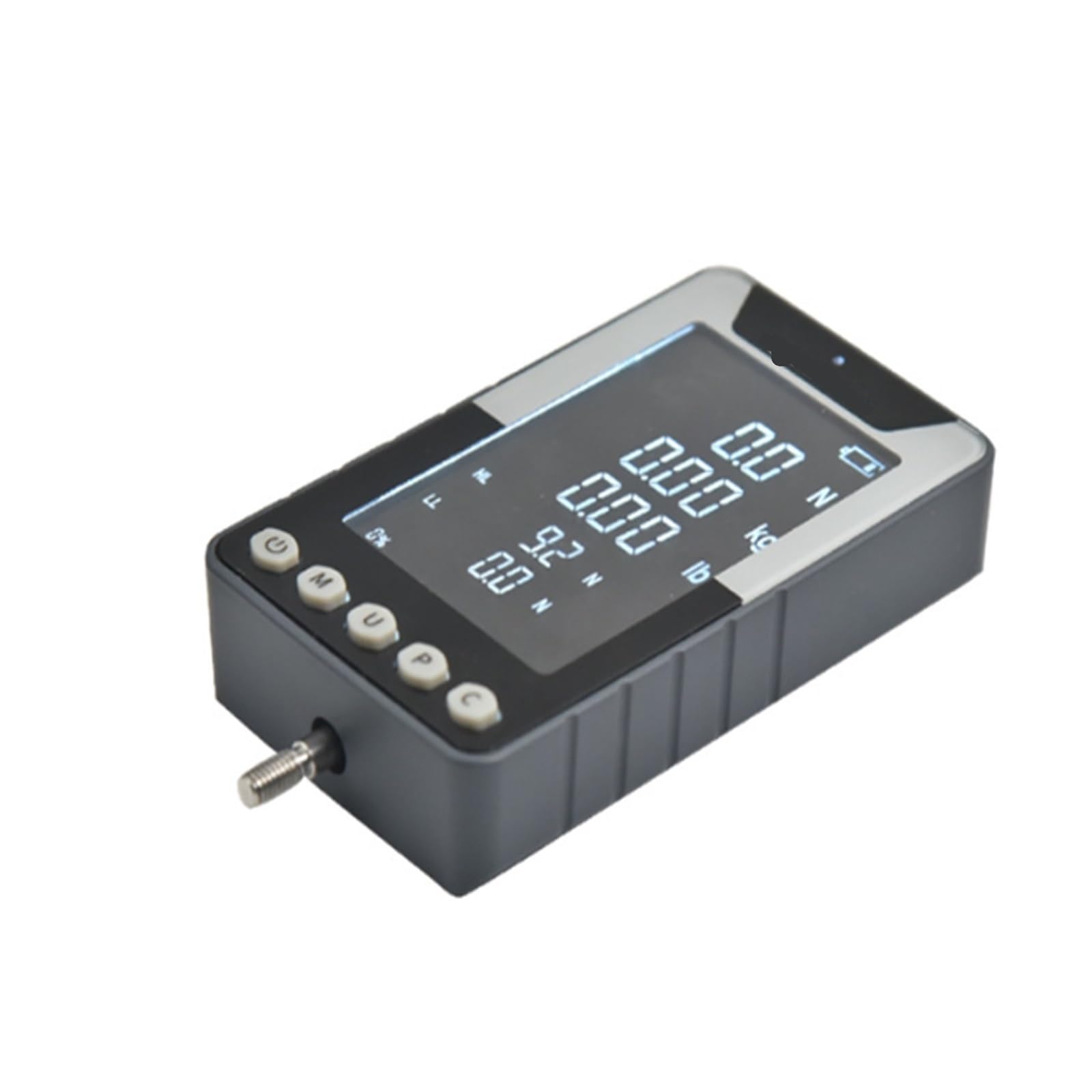 Medidor de fuerza, Dinamómetro digital de 100 N, medidor fuerza tracción y empuje portátil, instrumento medición