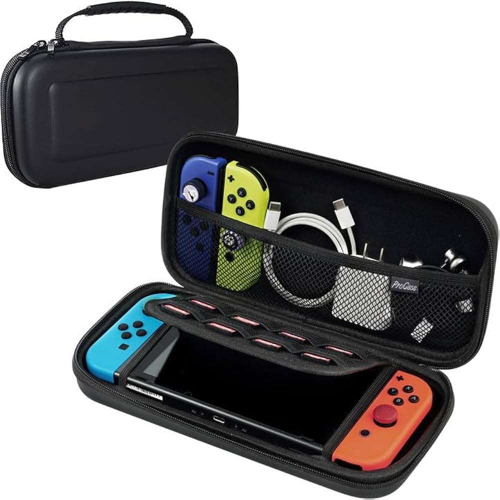 Nintendo Switch 本体 MicroSD64GB ケース ProCase Carrying Case for Nintendo Switch OLED Model (2021