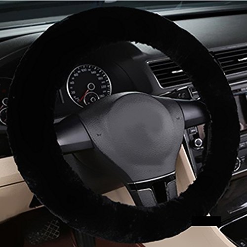 Ajcoflt 3 Pcs Estilo Do Carro Volante Alavanca de Mudança de Freio de Mão Feltro de Lã de Inverno Ma