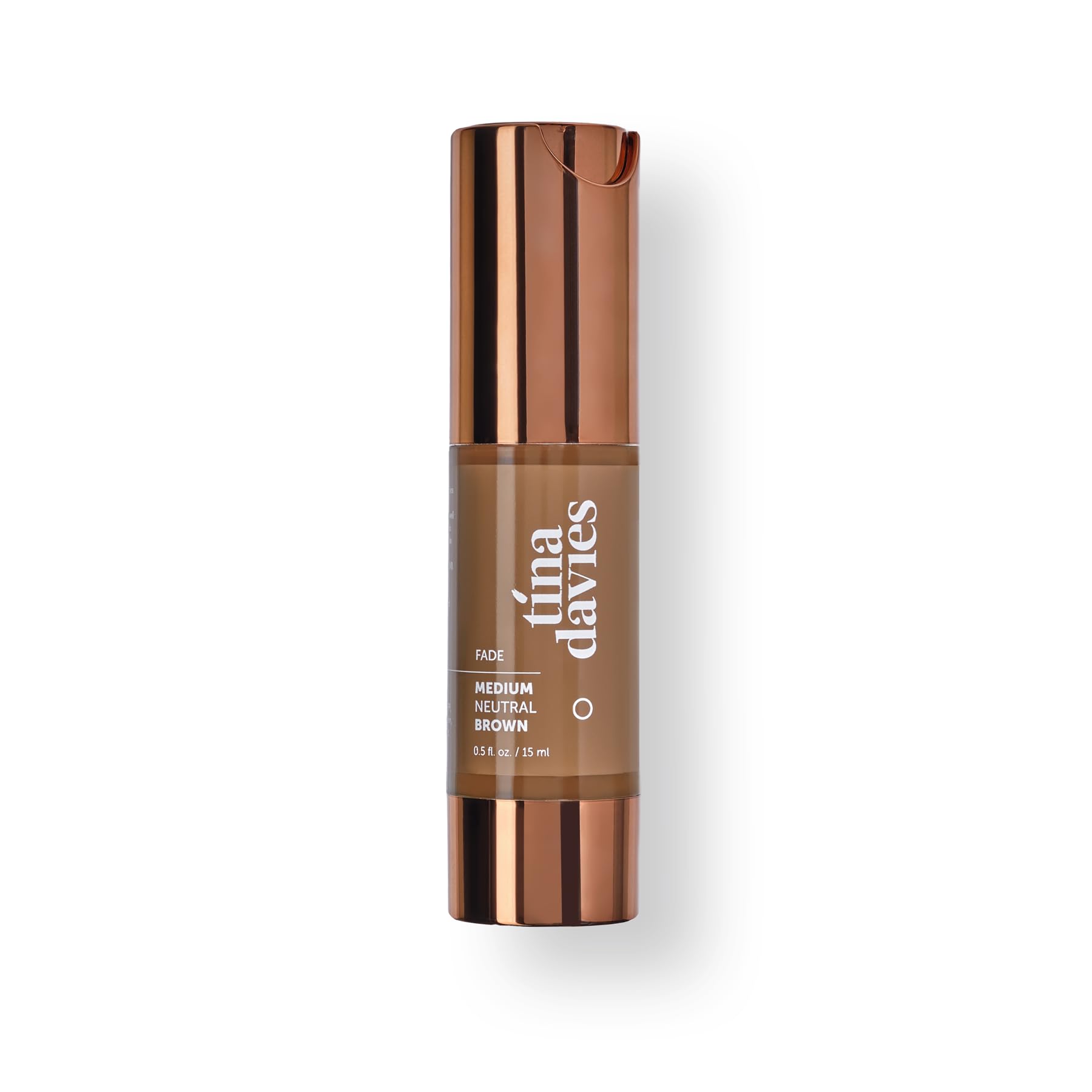 Tina Davies FADE Eyebrow Pigments, Medium Neutral Brown 15ml, FADE Medium Neutral Brown, 15 ml (Pack of 1)