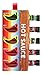 Thoughtfully Gifts, Hot Sauces To Go, Home Edition, Set of 5 Unique Flavors, 1.6 Fluid Ounces Each